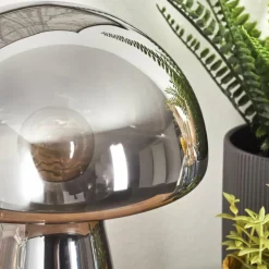Lampe Champignon Almagre Lampe à poser Noir, 1 lumière