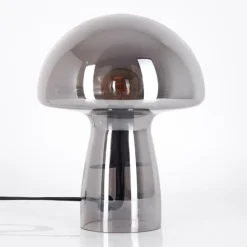 Lampe Champignon Almagre Lampe à poser Noir, 1 lumière