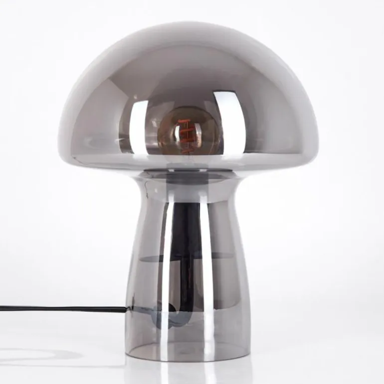 Lampe Champignon Almagre Lampe à poser Noir, 1 lumière