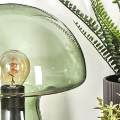 Lampe Champignon Almagre Lampe à poser Noir, 1 lumière