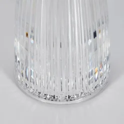 Lampe Champignon Balsa Lampe à poser LED Transparent, 1 lumière