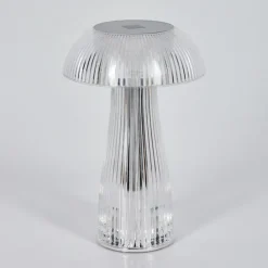 Lampe Champignon Balsa Lampe à poser LED Transparent, 1 lumière