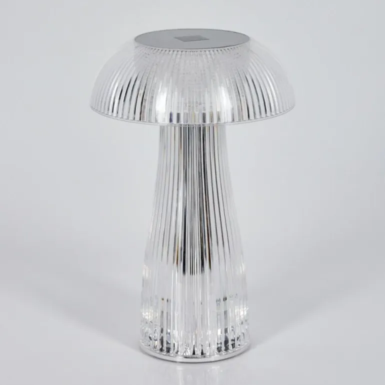 Lampe Champignon Balsa Lampe à poser LED Transparent, 1 lumière