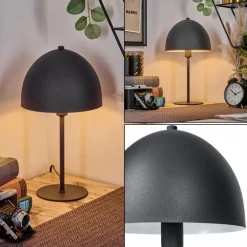 Lampe Champignon Tati Lampe à poser Anthracite, 1 lumière