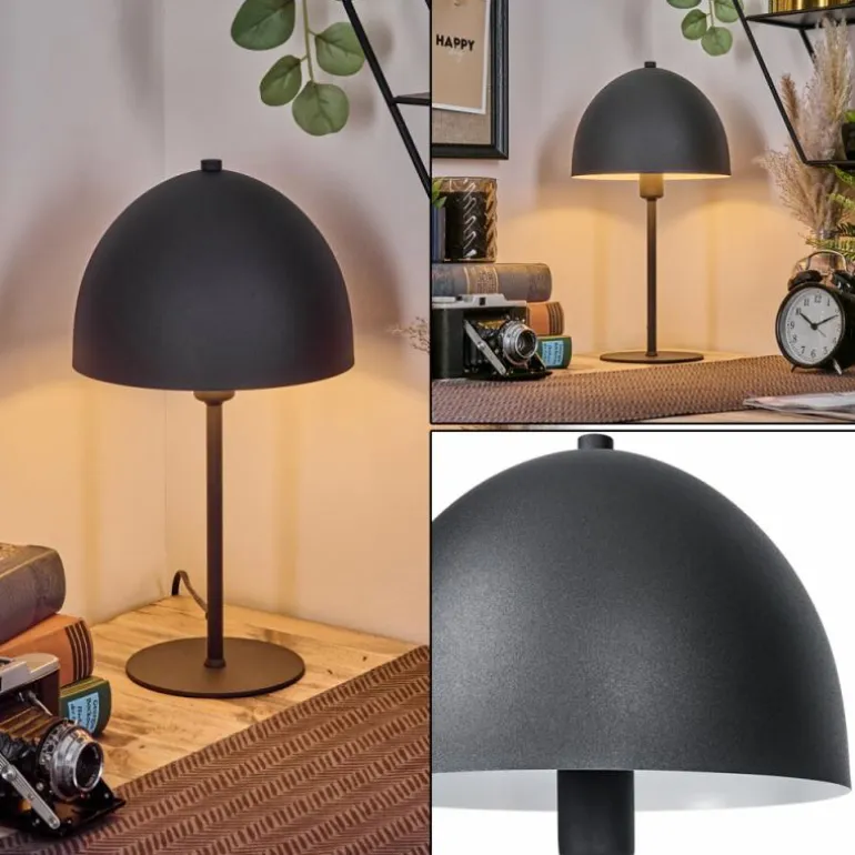 Lampe Champignon Tati Lampe à poser Anthracite, 1 lumière