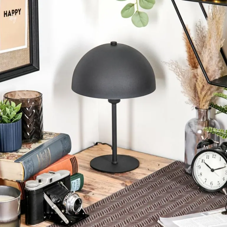 Lampe Champignon Tati Lampe à poser Anthracite, 1 lumière