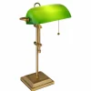 Lampe de banquier Globo ANTIQUE Vieux laiton, 1 lumière