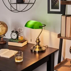 Lampe de banquier Havsta Vieux laiton, 1 lumière