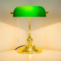 Lampe de banquier Laiton, 1 lumière