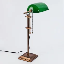 Lampe de banquier Ragaz Bronze, 1 lumière