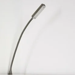 Lampe de chevet Alamo Nickel mat, 1 lumière, Détecteur de mouvement