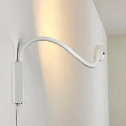 Lampe de chevet Alsea LED Blanc, 1 lumière, Détecteur de mouvement