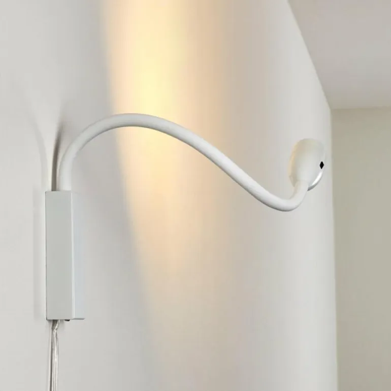 Lampe de chevet Alsea LED Blanc, 1 lumière, Détecteur de mouvement