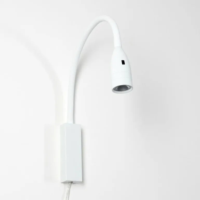 Lampe de chevet Alsea LED Blanc, 1 lumière, Détecteur de mouvement