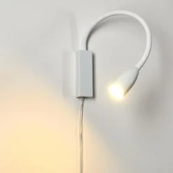 Lampe de chevet Alsea LED Blanc, 1 lumière, Détecteur de mouvement