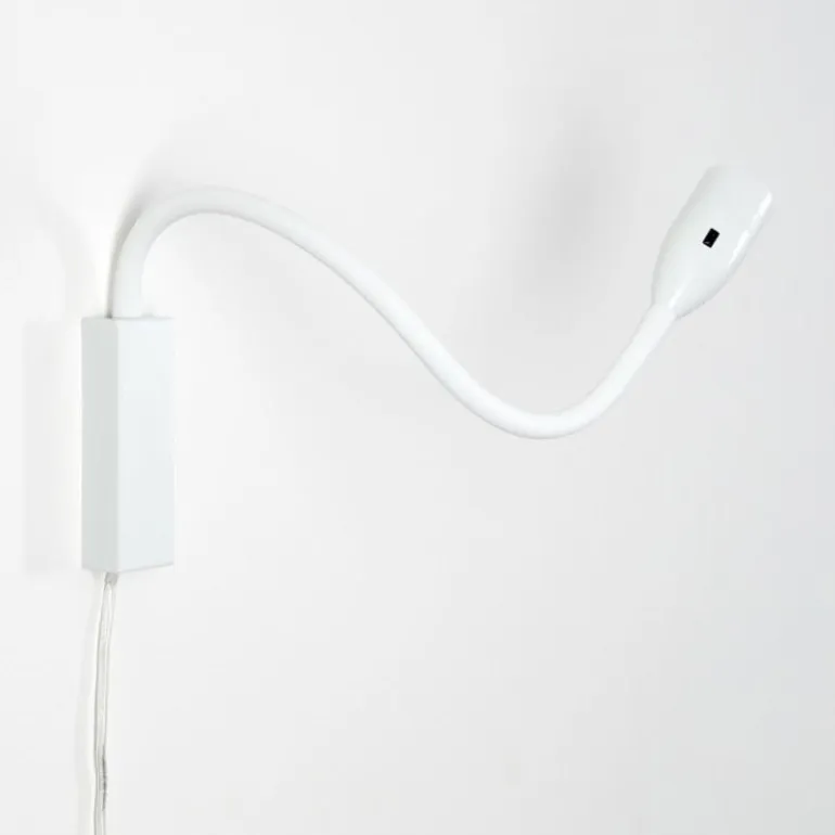 Lampe de chevet Alsea LED Blanc, 1 lumière, Détecteur de mouvement