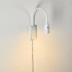 Lampe de chevet Alsea LED Blanc, 1 lumière, Détecteur de mouvement