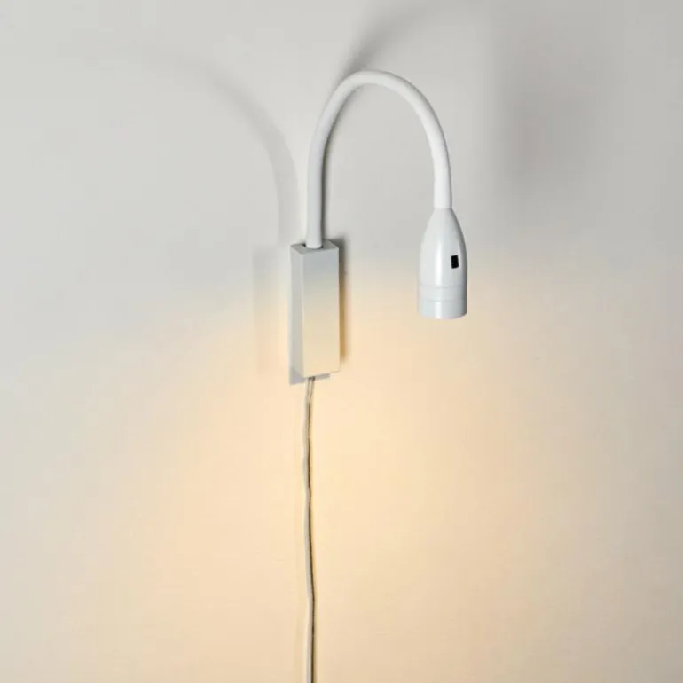 Lampe de chevet Alsea LED Blanc, 1 lumière, Détecteur de mouvement