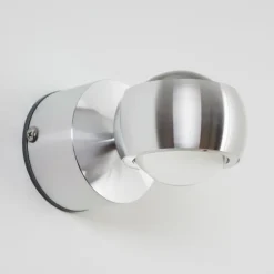 Lampe de salle de bain Florenz LED Aluminium, 2 lumières