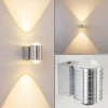 Lampe de salle de bain Florenz LED Aluminium, 2 lumières