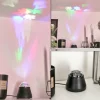 Lampe de table Atabueira LED Noir, 1 lumière, Changeur de couleurs