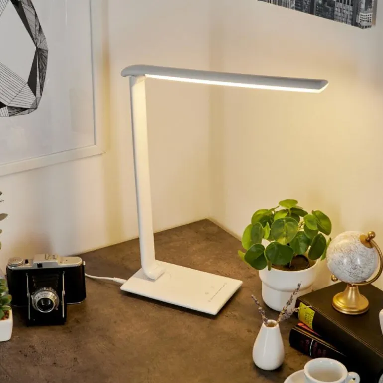 Lampe de table Chozendo LED Blanc, 1 lumière