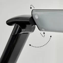 Lampe de table Chozendo LED Noir, 1 lumière