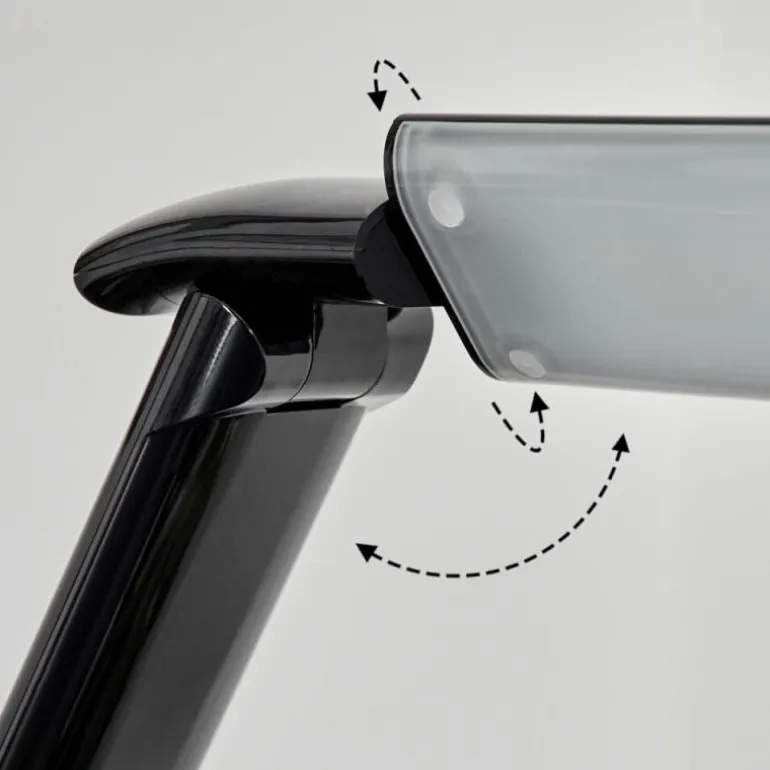 Lampe de table Chozendo LED Noir, 1 lumière