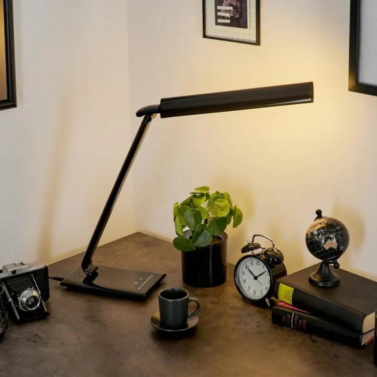 Lampe de table Chozendo LED Noir, 1 lumière