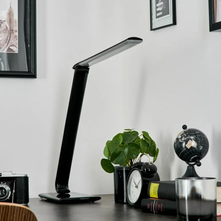 Lampe de table Chozendo LED Noir, 1 lumière