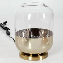 Lampe de table Golpilhal Or, Laiton, 1 lumière