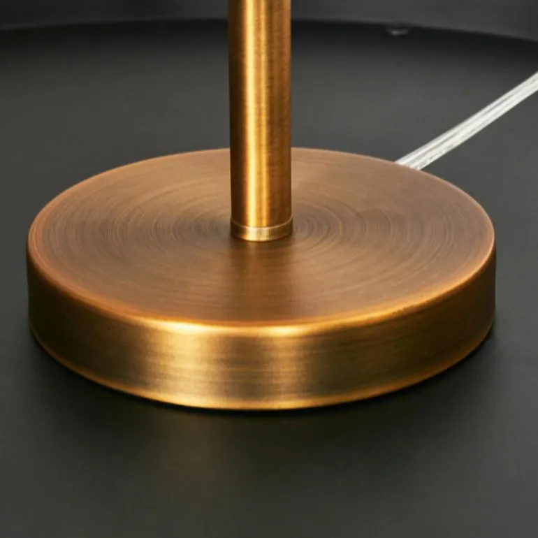 Lampe de table Huallilemu LED Vieux laiton, 1 lumière