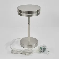 Lampe de table Huallilemu LED Nickel mat, 1 lumière