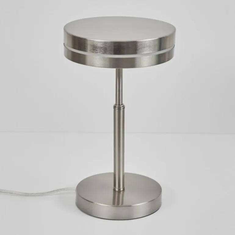 Lampe de table Huallilemu LED Nickel mat, 1 lumière