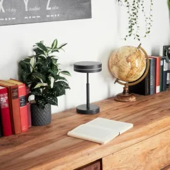 Lampe de table Huallilemu LED Noir, 1 lumière