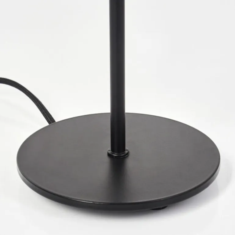 Lampe de table Karhia Noir, 1 lumière