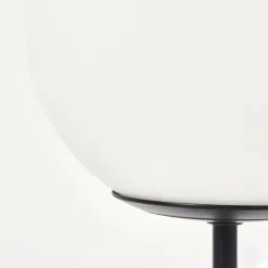 Lampe de table Karhia Noir, 1 lumière