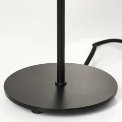 Lampe de table Karhia Noir, 1 lumière