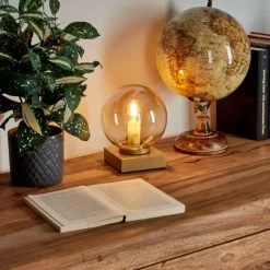 Lampe de table Rascoupet Or, 1 lumière