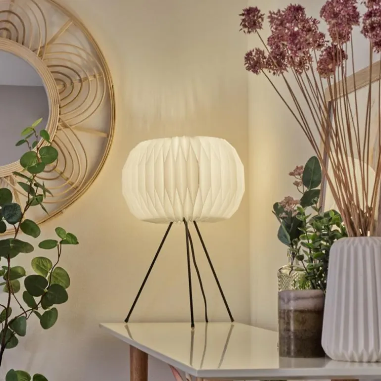 Lampe de table Regufe Noir, 1 lumière