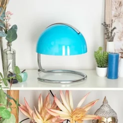 Lampe de table Seladinhas Chrome, 1 lumière
