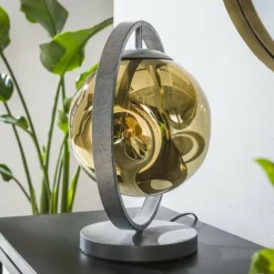 Lampe de table Stellar Anthracite, 1 lumière