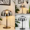Lampe de table Werentzhouse Noir, 1 lumière