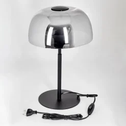 Lampe de table Werentzhouse Noir, 1 lumière