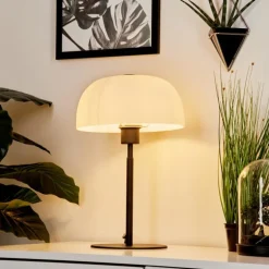 Lampe de table Werentzhouse Noir, 1 lumière