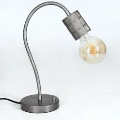 Lampe de table Ajaccio Nickel mat, 1 lumière