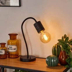 Lampe de table Ajaccio Noir, 1 lumière