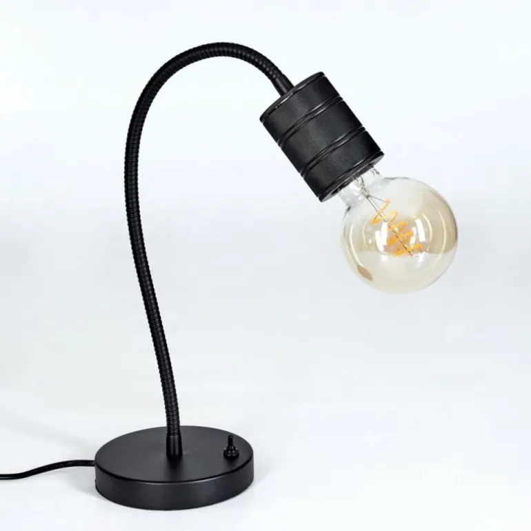 Lampe de table Ajaccio Noir, 1 lumière