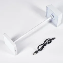 Lampe de table Algeraz LED Blanc, 1 lumière