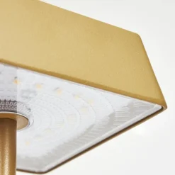 Lampe de table Algeraz LED Laiton, 1 lumière